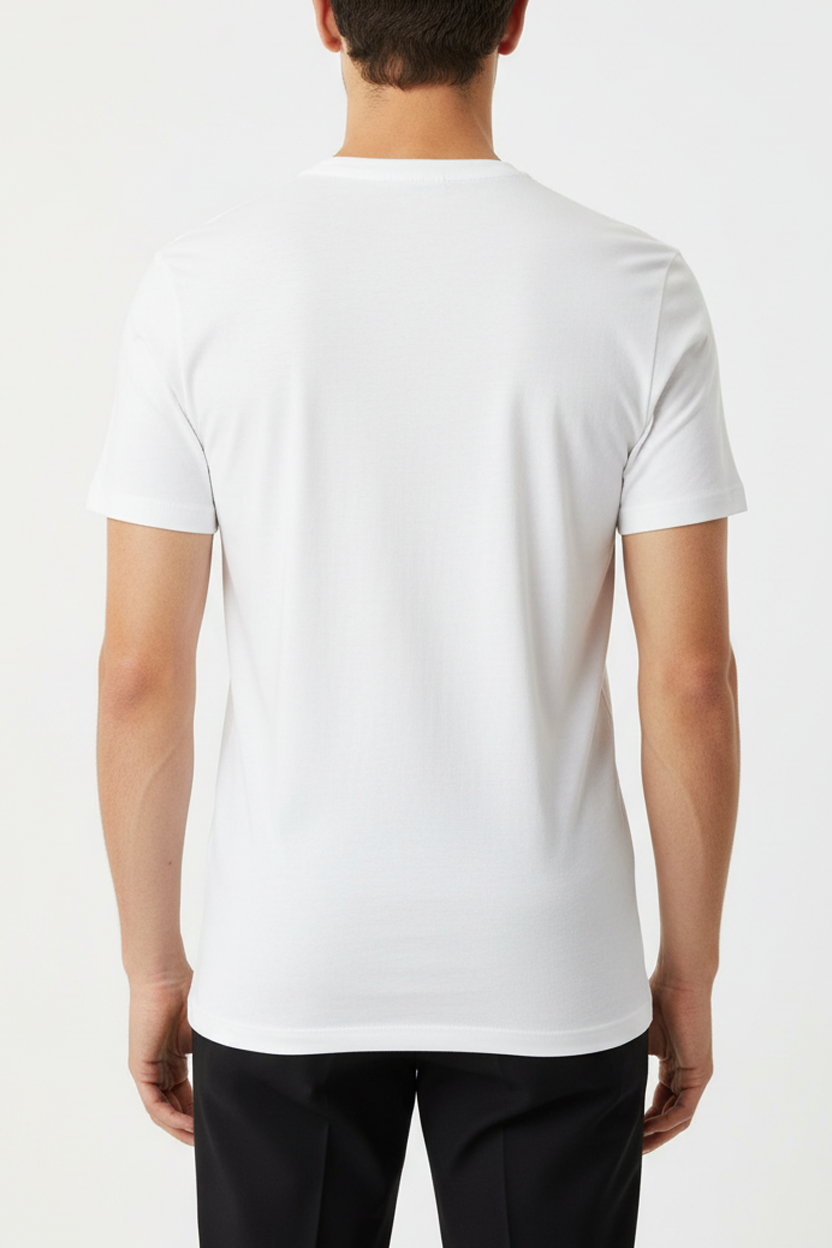 Basic T-shirt Valenci Wit