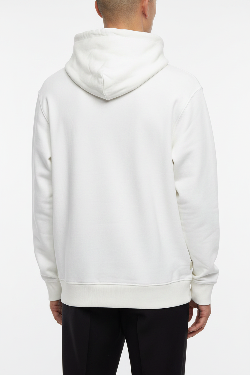 Felpa con cappuccio Arya bianca
