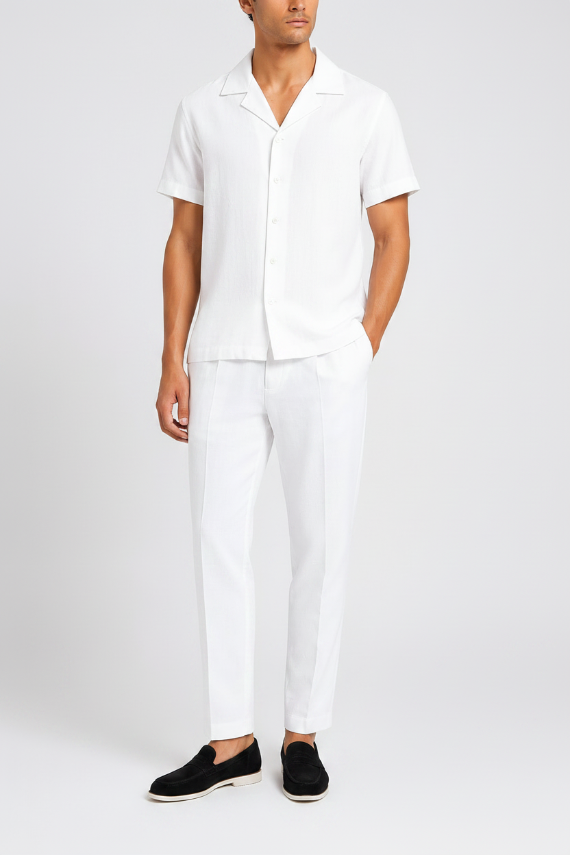 Juego de Ropa de Cama Portofino Blanco
