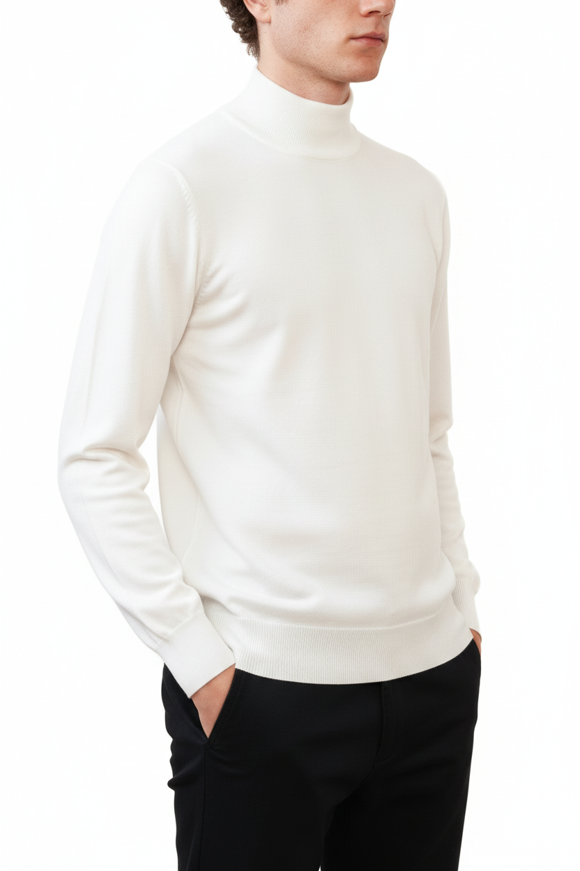Valenci Turtleneck Wit