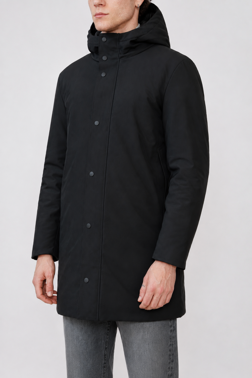 Parka Winterjacke Massimo Schwarz