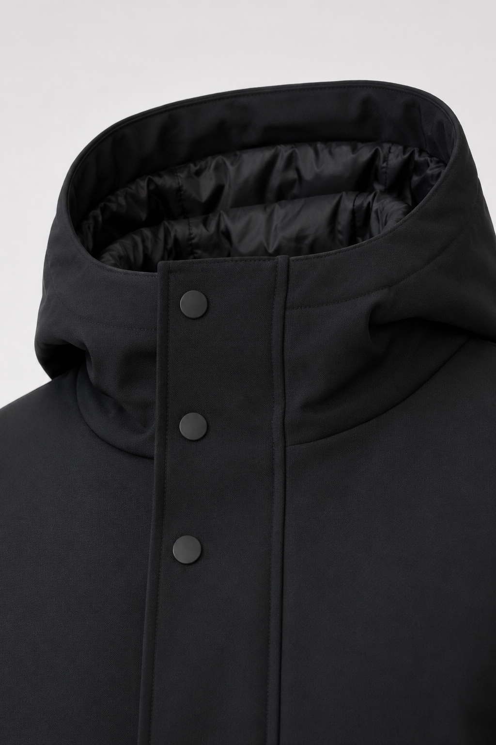 Parka Winterjacke Massimo Schwarz